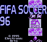 FIFA Soccer 96 (USA, Europe) (En,Fr,De,Es) Title Screen